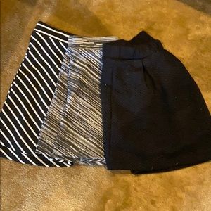 Girls Skirt Bundle of 3 | size 7-8